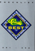 1993 Classic Best Checklist 2 #298
