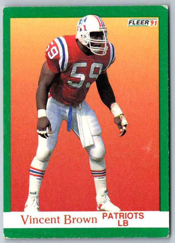 1991 Fleer Ultra Vincent Brown #135