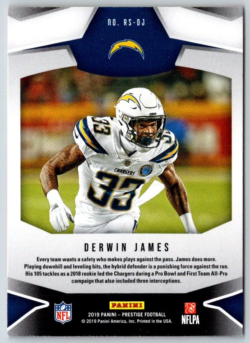 2019 Panini Prestige Rising Stars Derwin James