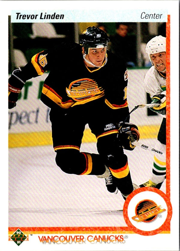 1990 Upper Deck Trevor Linden #256