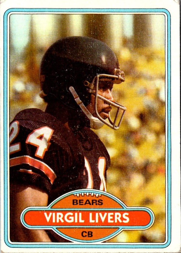 1980 Topps Virgil Livers #402