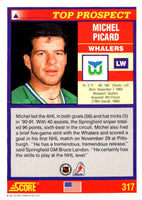 1991 Score American Michel Picard #317 Rookie