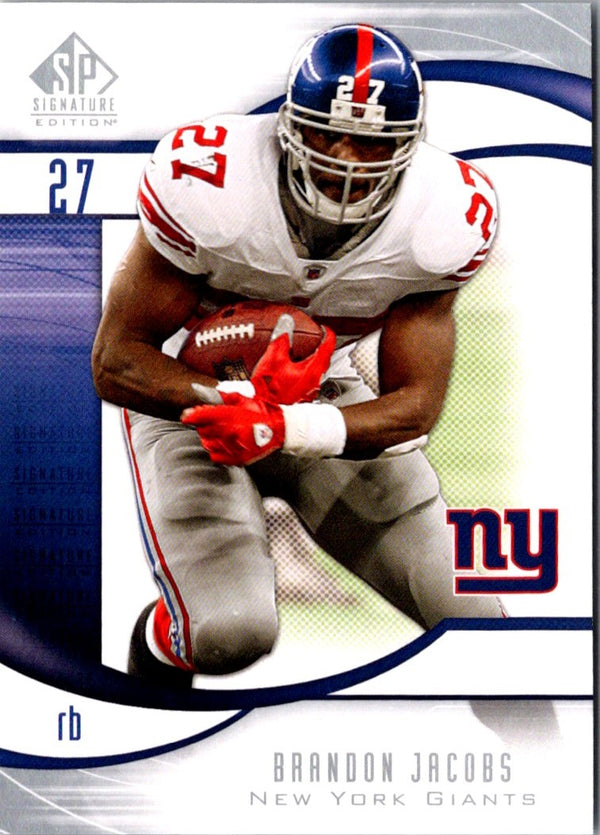 2009 SP Signature Brandon Jacobs #94