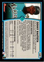 2001 Bowman Draft Picks & Prospects Danny Bautista #240
