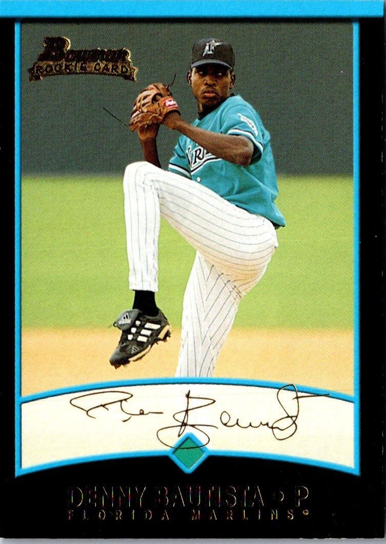 2001 Bowman Draft Picks & Prospects Danny Bautista