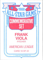 1989 Topps Glossy All-Stars Frank Viola #10