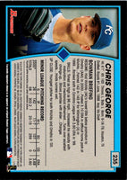 2001 Bowman Chris George #235