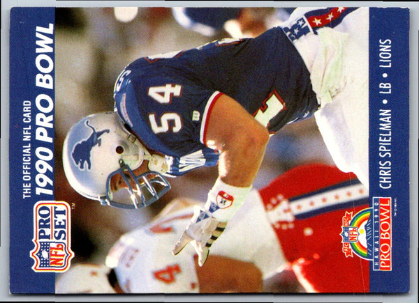 1990 Pro Set Chris Spielman #419