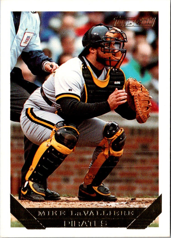 1993 Topps Gold Mike LaValliere #54