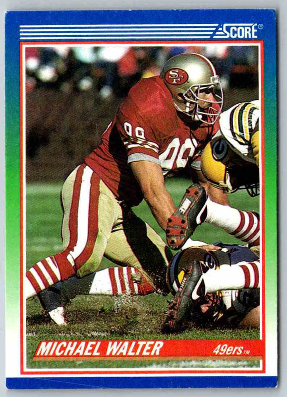 1990 Score Michael Walter #335