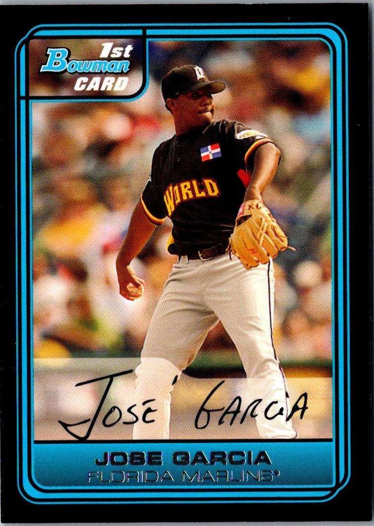 2006 Bowman Chrome Draft Picks & Prospects Futures Game Jose Garcia