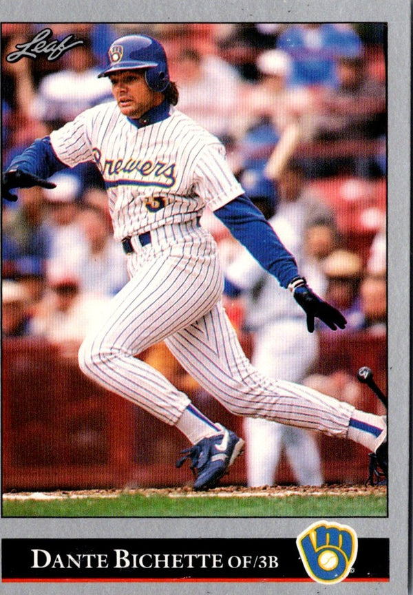 1992 Leaf Black Gold Dante Bichette #134