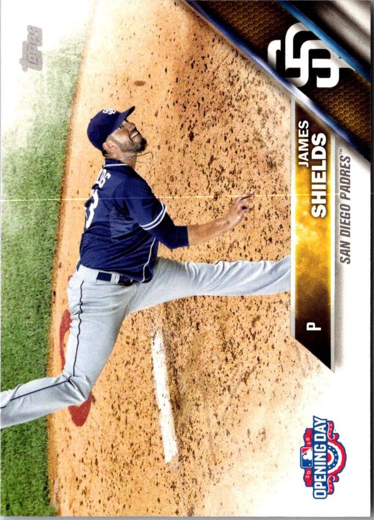 2016 Topps Opening Day James Shields