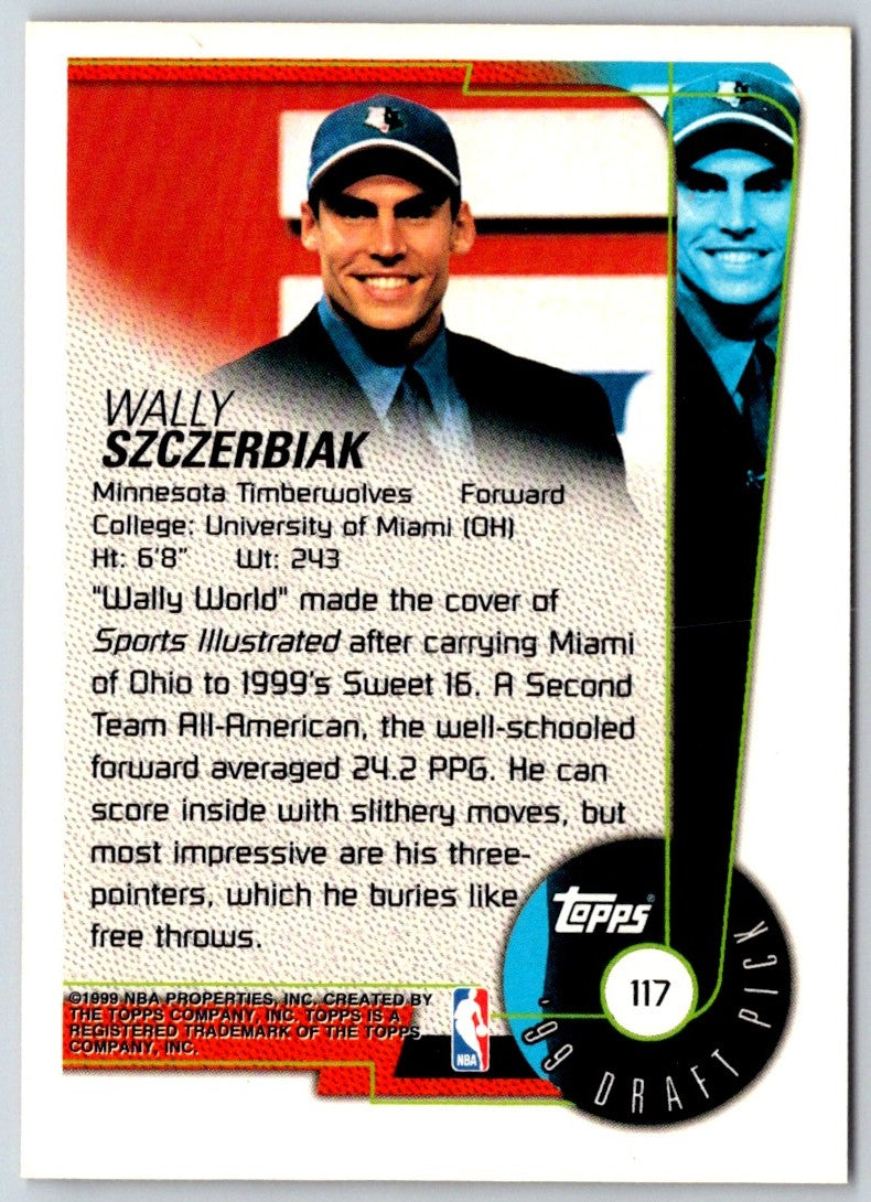 1999 Topps Tipoff Wally Szczerbiak