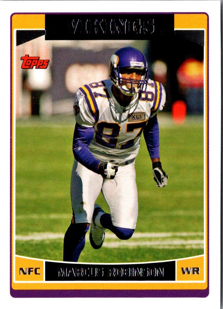 2006 Topps Marcus Robinson