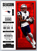 2017 Panini Contenders Brandin Cooks #97