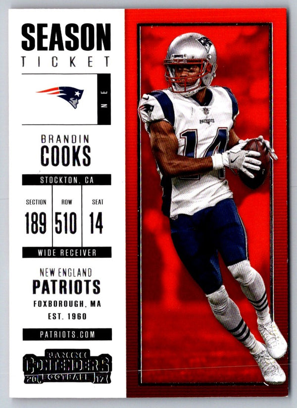 2017 Panini Contenders Brandin Cooks #97