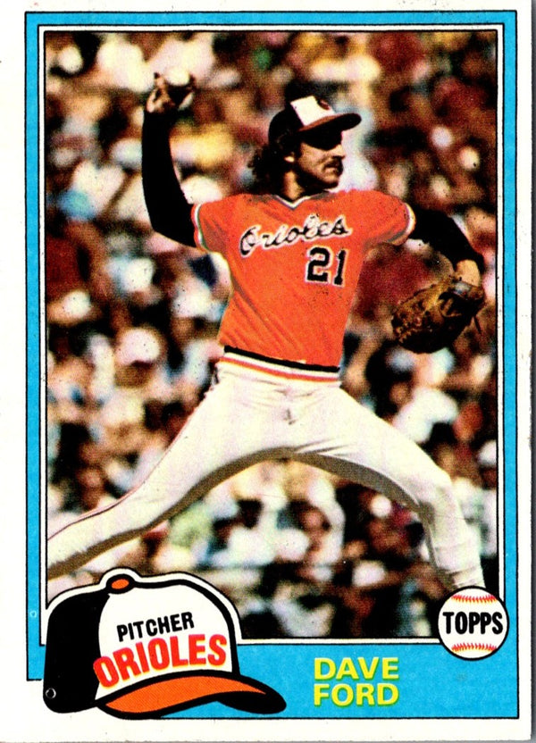 1981 Topps Dave Ford #706