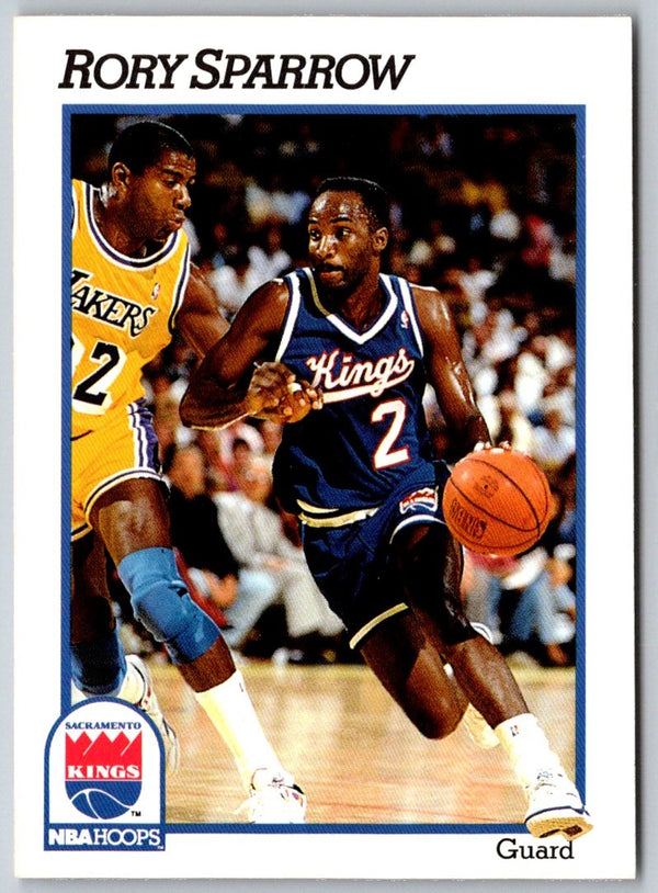 1991 Hoops Rory Sparrow #186