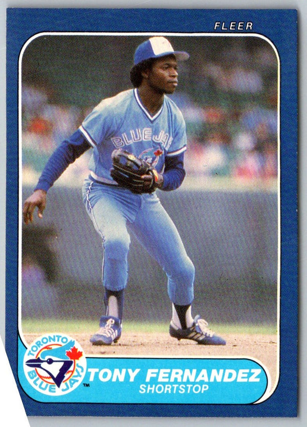 1986 Fleer Tony Fernandez #57