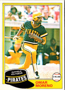 1981 O-Pee-Chee Omar Moreno