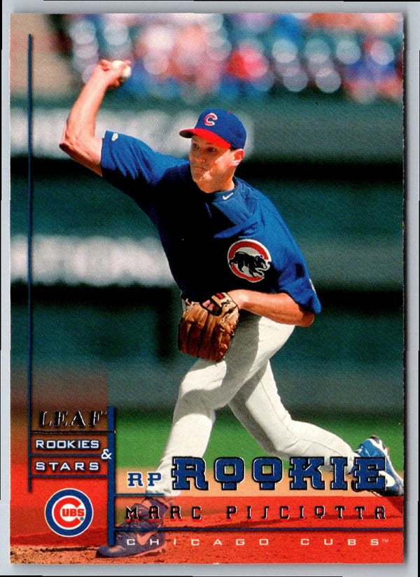 1998 Leaf Rookies & Stars Marc Pisciotta #296 Rookie