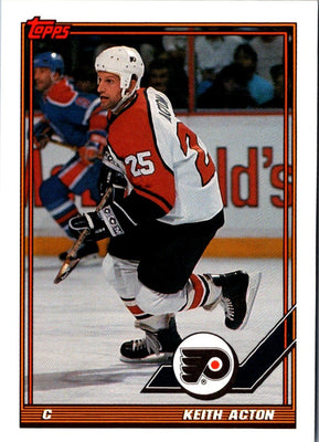 1991 O-Pee-Chee Keith Acton #77