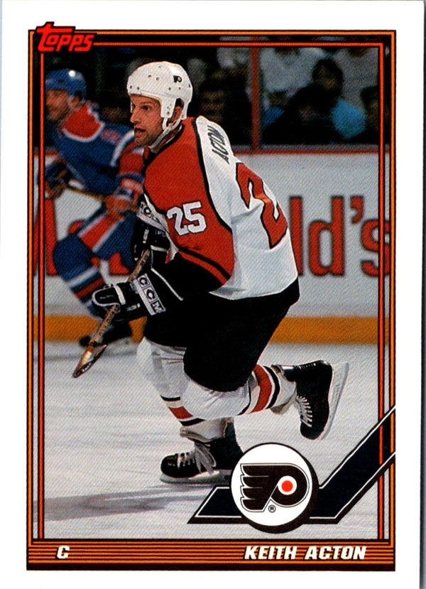 1991 O-Pee-Chee Keith Acton #77