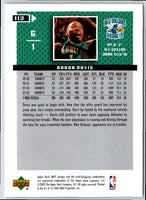 2003 Upper Deck MVP Baron Davis #112