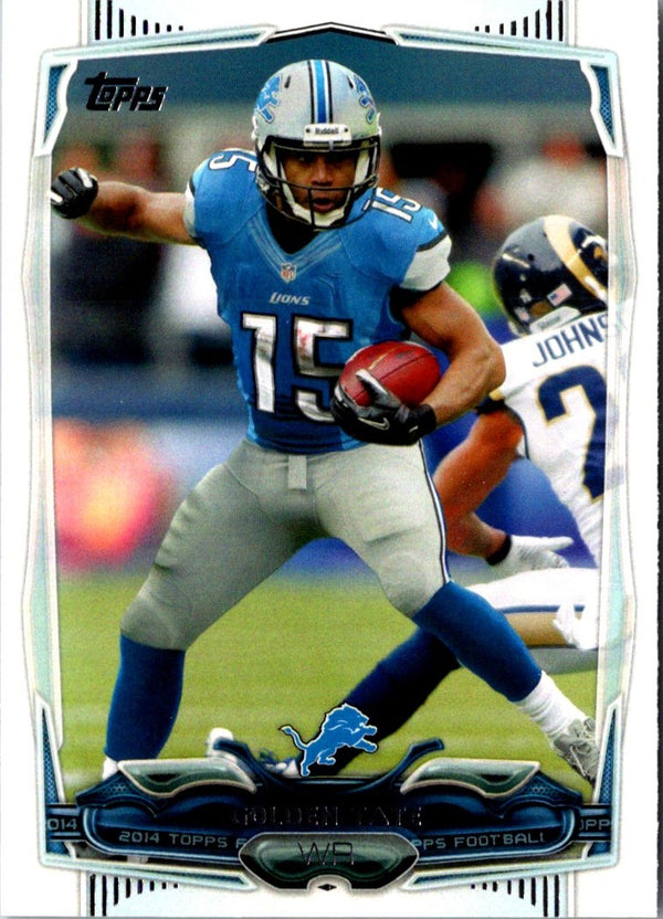 2014 Topps Golden Tate #106