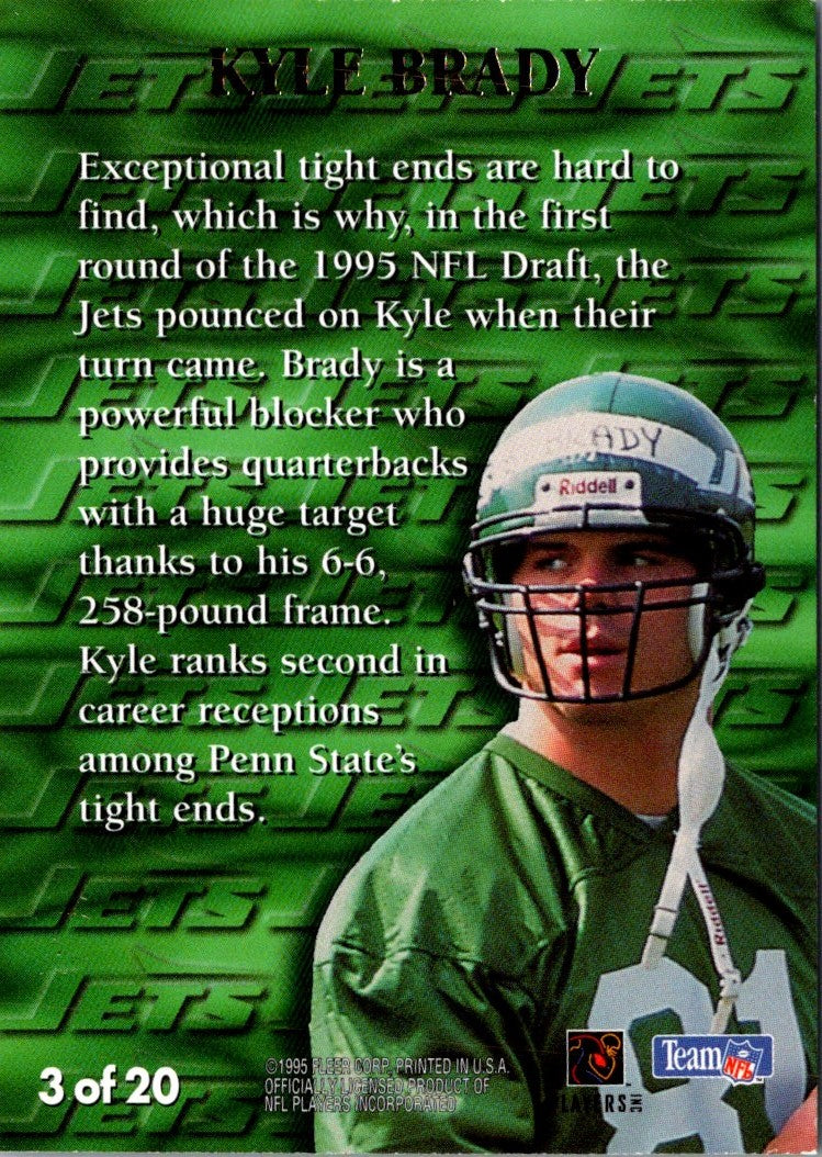 1995 Ultra First Rounders Kyle Brady