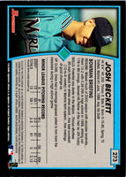 2001 Bowman Josh Beckett #273