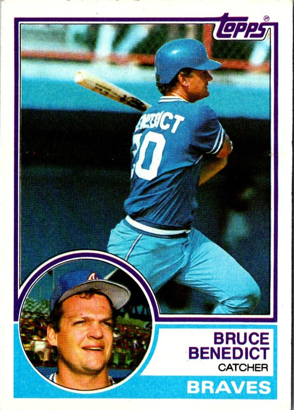 1983 Topps Bruce Benedict #521