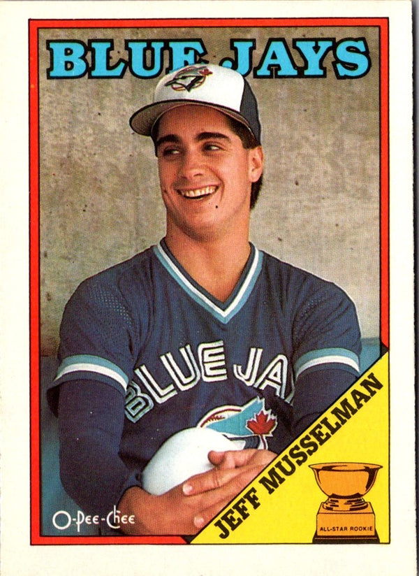 1988 O-Pee-Chee Jeff Musselman #229