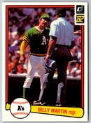 1982 Donruss Billy Martin