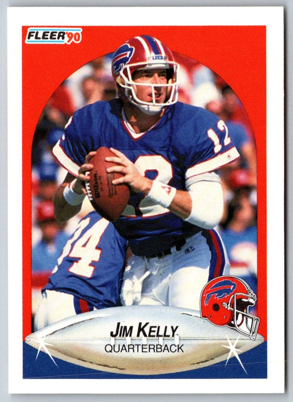 1990 Fleer Jim Kelly #113
