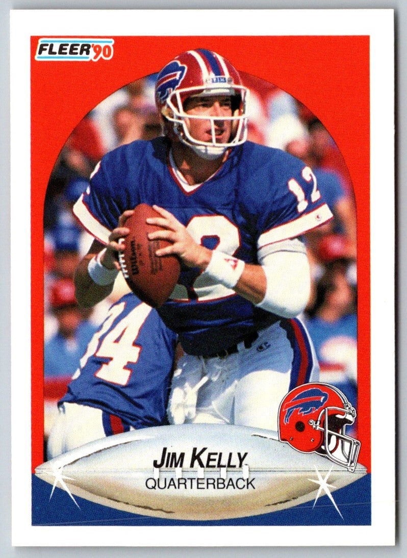 1990 Fleer Jim Kelly