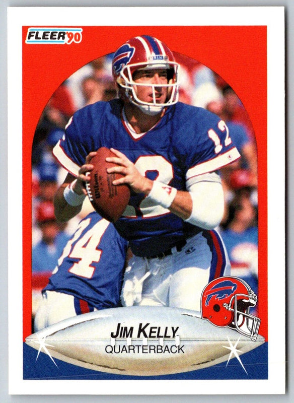 1990 Fleer Jim Kelly #113