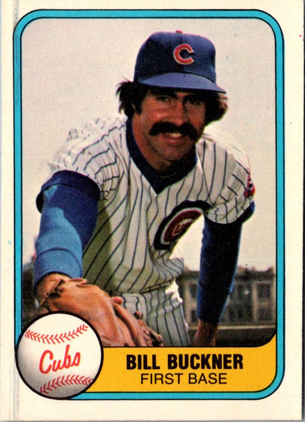 1981 Fleer Bill Buckner #292