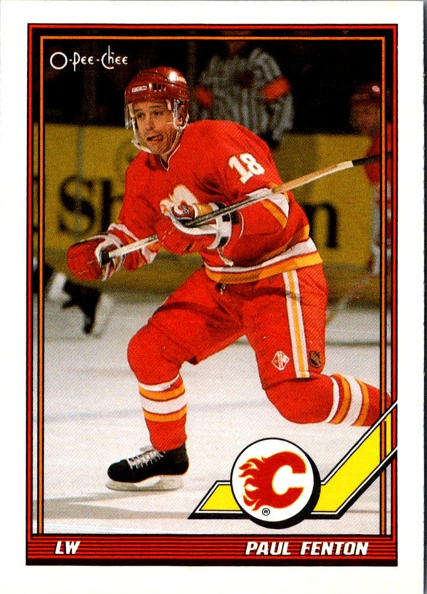 1991 O-Pee-Chee Paul Fenton #331