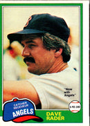 1981 O-Pee-Chee Dave Rader