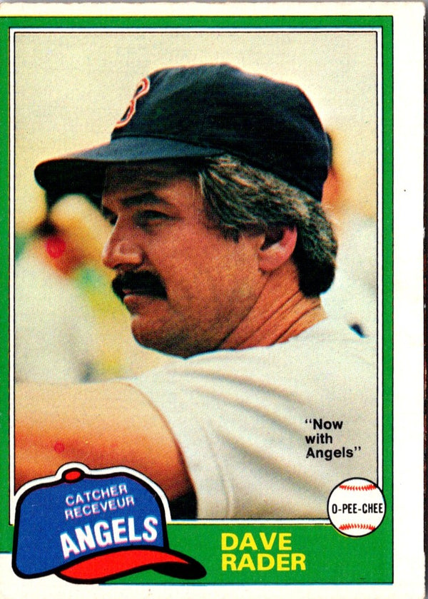 1981 O-Pee-Chee Dave Rader #359