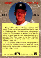 1992 Ultra All-Stars Mickey Tettleton #5