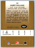 2005 Donruss Classics Harry Williams #197 Rookie 0135/1499