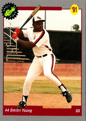 1991 Classic Draft Picks Dmitri Young #4