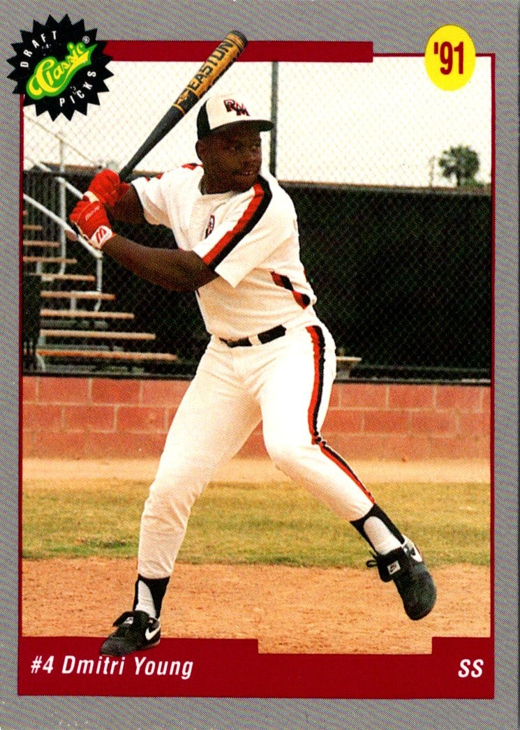 1991 Classic Draft Picks Dmitri Young