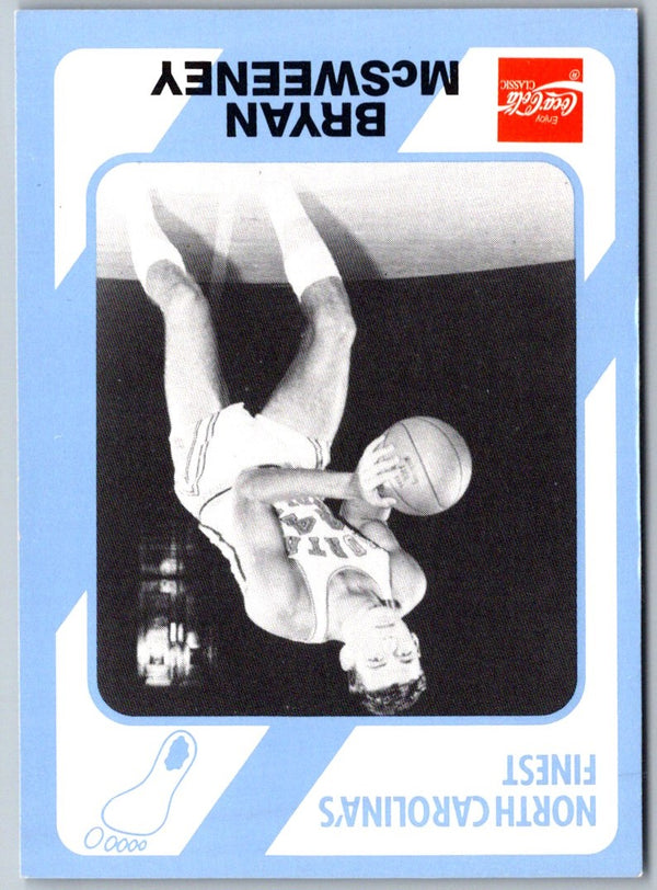 1989 Collegiate Collection North Carolina's Finest Bryan McSweeney #174