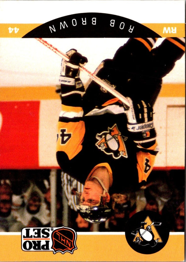 1990 Pro Set Rob Brown #229