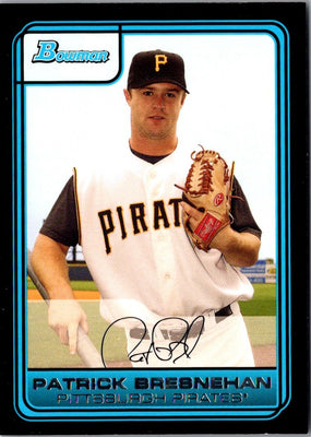 2006 Bowman Chrome Draft Picks & Prospects Patrick Bresnehan #DP22