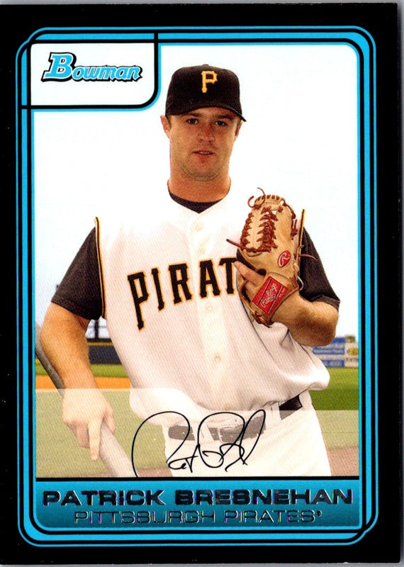 2006 Bowman Chrome Draft Picks & Prospects Patrick Bresnehan #DP22